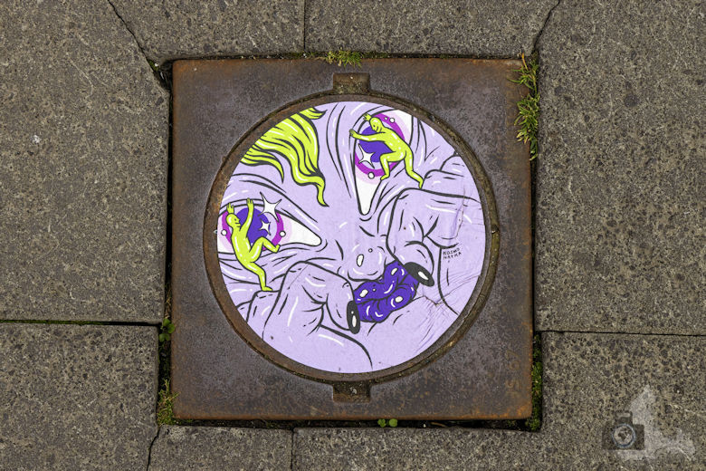 Street-Art & Graffitis in Reykjavik, Island