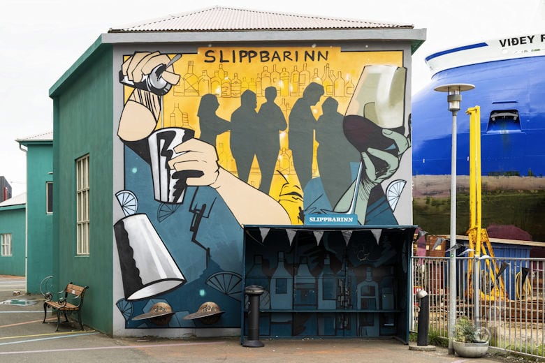 Street-Art & Graffitis in Reykjavik, Island