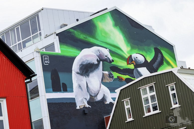 Street-Art & Graffitis in Reykjavik, Island