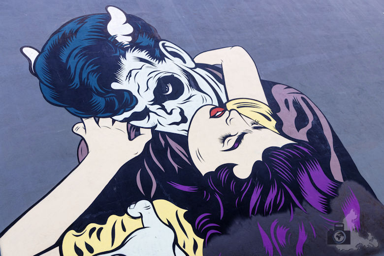 Street-Art & Graffitis in Reykjavik, Island