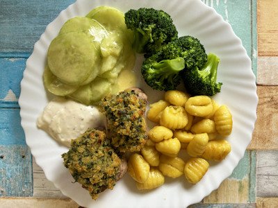 Schweinemedaillons mit Kräuterkruste Rezept