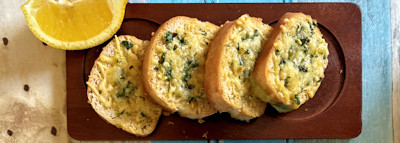 Käse Knoblauch Ciabatta