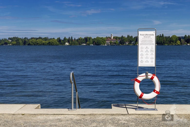 Lindauer Insel - Badestelle