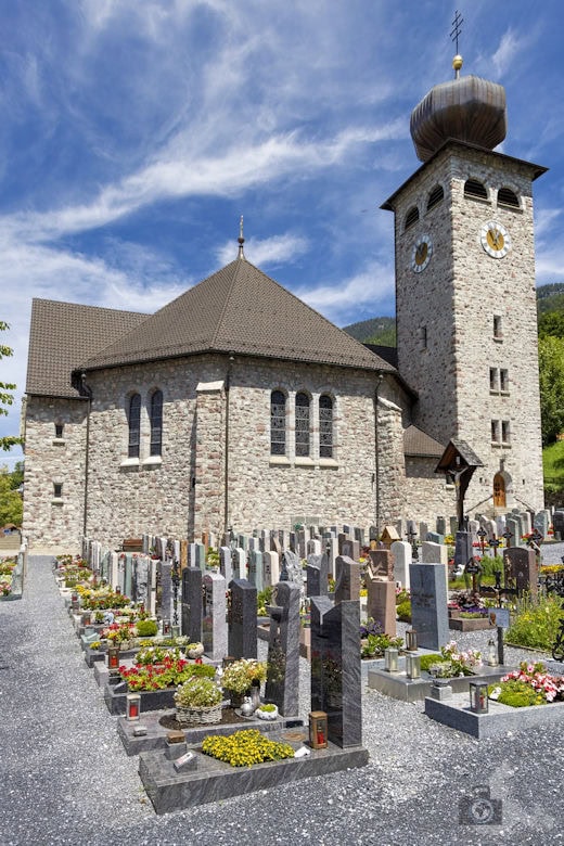 Kirche, Triesenberg, Liechtenstein
