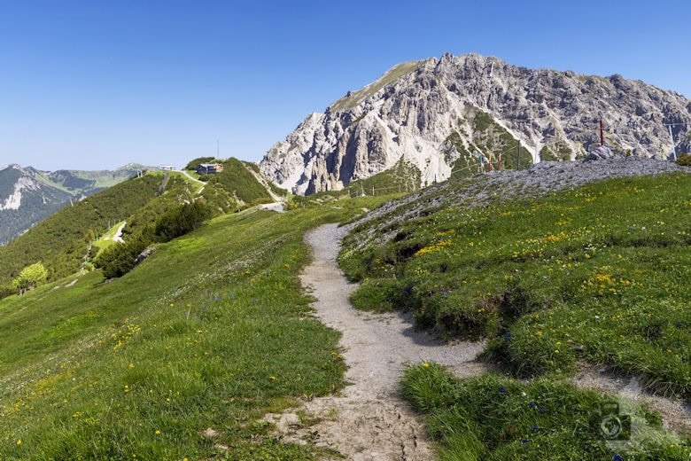 Fürstin-Gina-Weg, Malbun, Liechtenstein