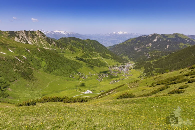 Fürstin-Gina-Weg, Malbun, Liechtenstein