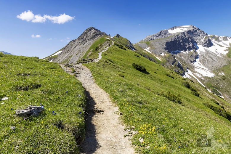 Fürstin-Gina-Weg, Malbun, Liechtenstein