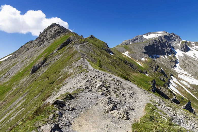 Fürstin-Gina-Weg, Malbun, Liechtenstein
