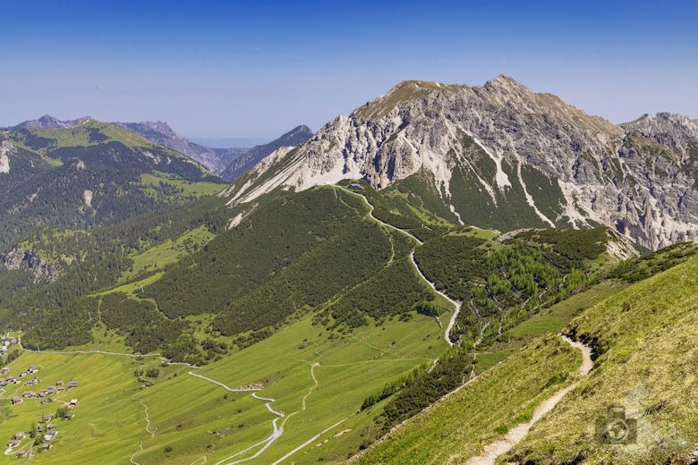 Fürstin-Gina-Weg, Malbun, Liechtenstein