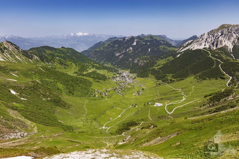 Fürstin-Gina-Weg, Malbun, Liechtenstein