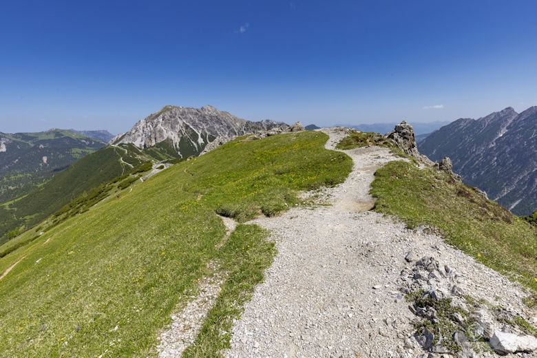Fürstin-Gina-Weg, Malbun, Liechtenstein