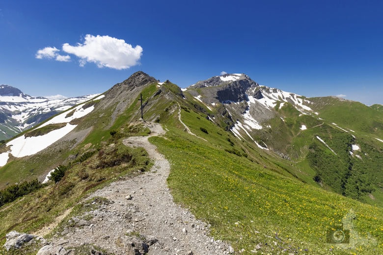 Fürstin-Gina-Weg, Malbun, Liechtenstein