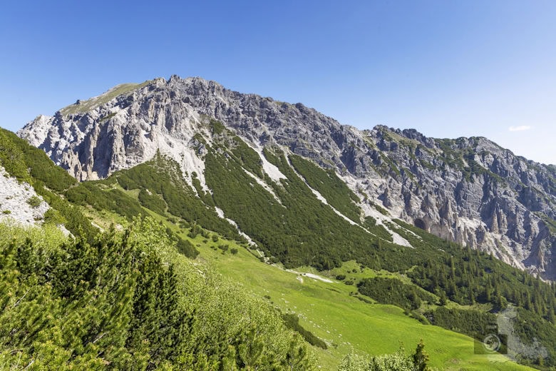 Fürstin-Gina-Weg, Malbun, Liechtenstein
