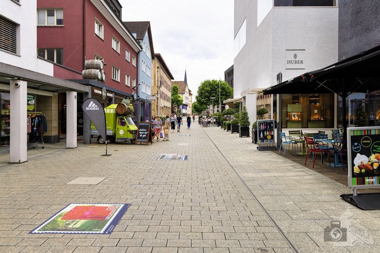Innenstadt Vaduz, Liechtenstein