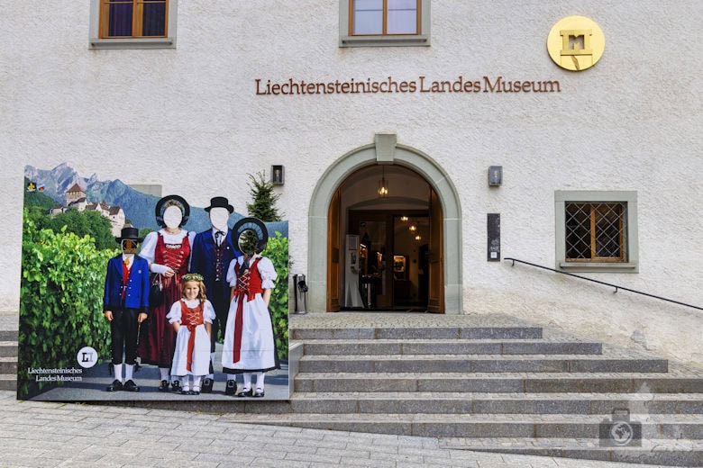 Landesmuseum, Innenstadt Vaduz, Liechtenstein