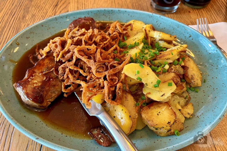 Zwiebelrostbraten und Bratkartoffeln, Tolle Knolle