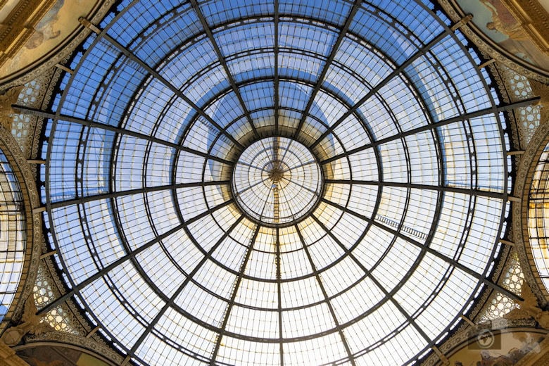 Galleria Vittorio Emanuele II, Mailand, Italien