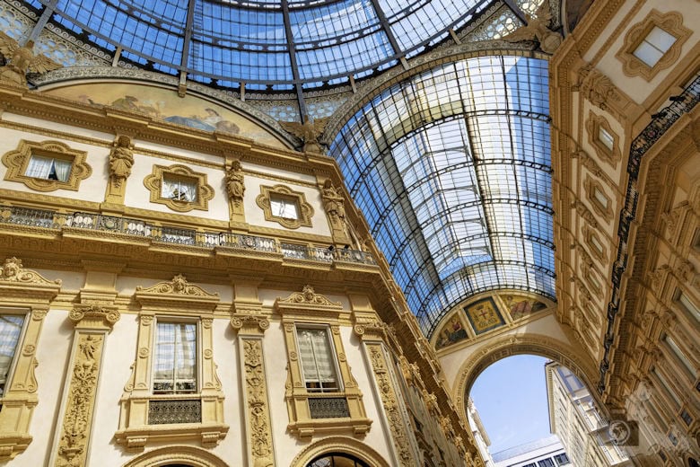 Galleria Vittorio Emanuele II, Mailand, Italien