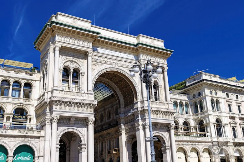 Galleria Vittorio Emanuele II, Mailand, Italien