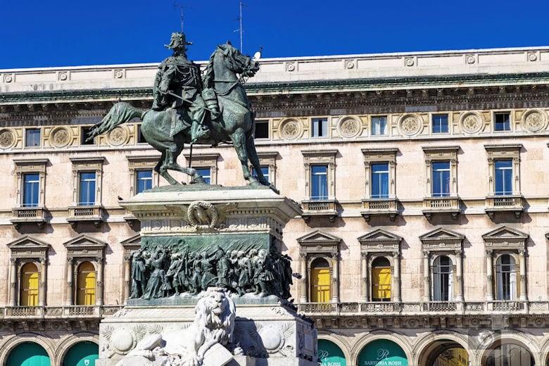 Denkmal, Mailand, Italien