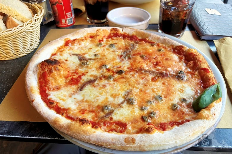 Pizza in Itlaien