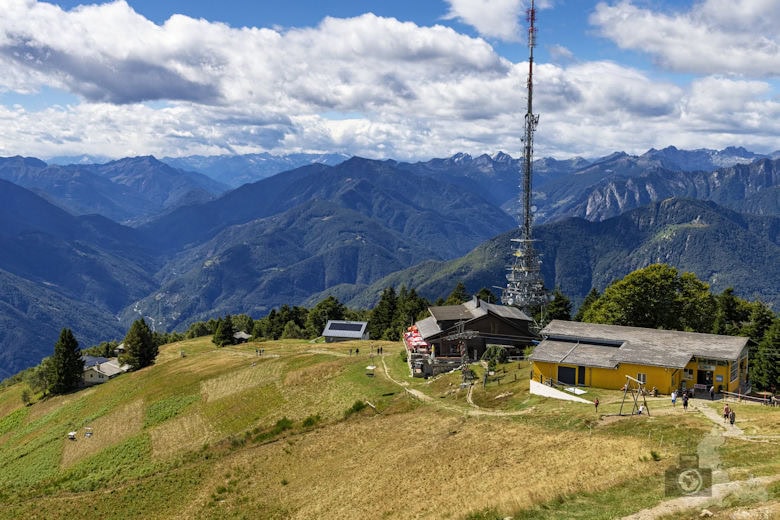 Bergstation, Cardada Cimetta, Locarno, Schweiz