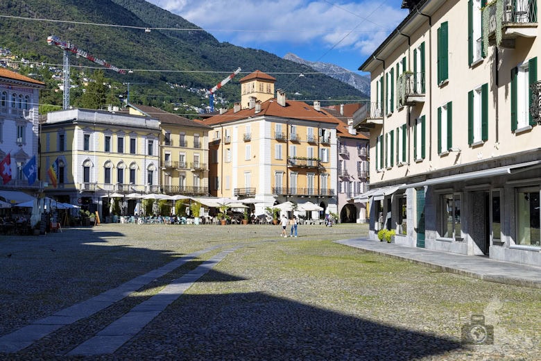 Fußgängerzone, Locarno, Schweiz