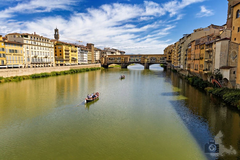 Fluss Arno, Florenz, Italien