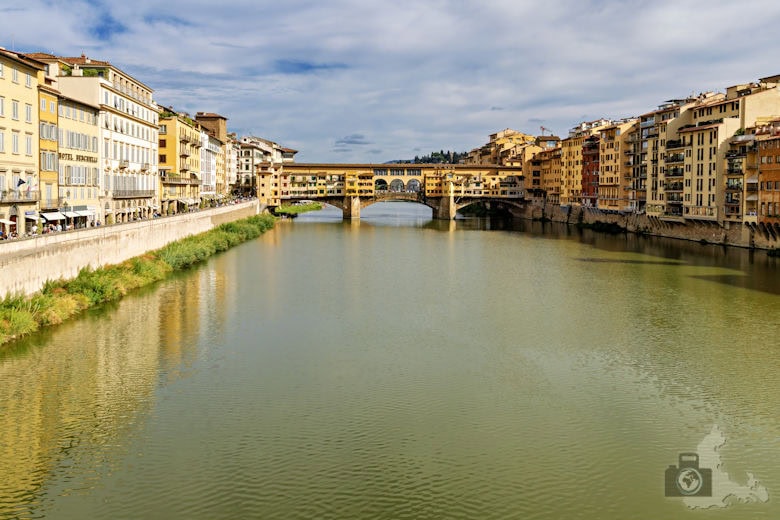 Fluss Arno, Florenz, Italien