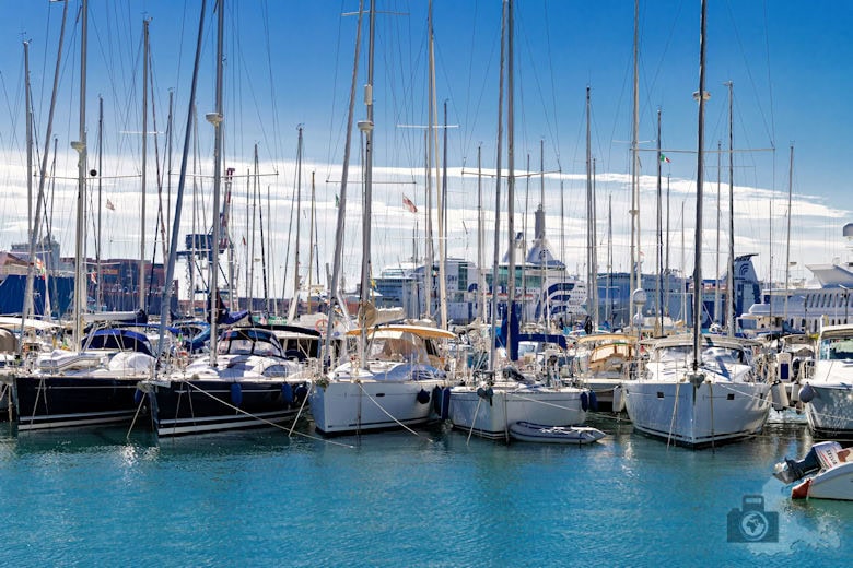 Hafen von Genua, Italien