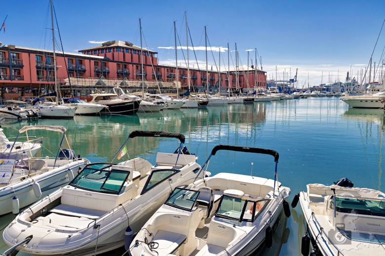 Hafen von Genua, Italien