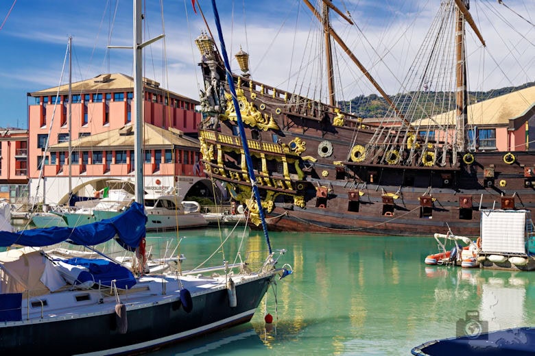 Hafen von Genua, Italien