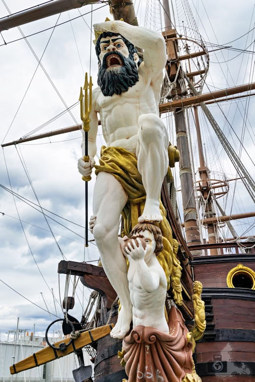 Piratenschiff, Hafen, Genua