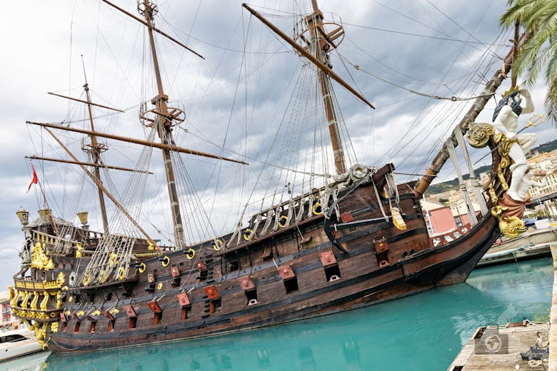Piratenschiff, Hafen, Genua