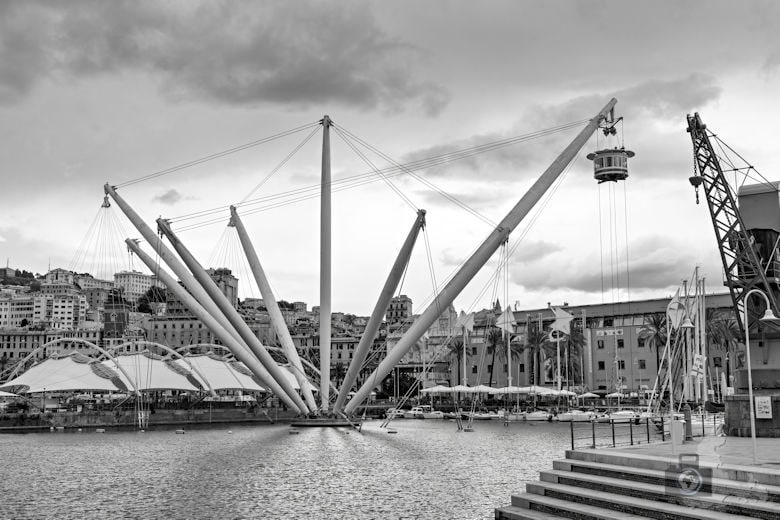 Panoramaaufzug Bigo, Genua