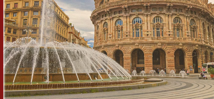 Highlights in Genua, Italien